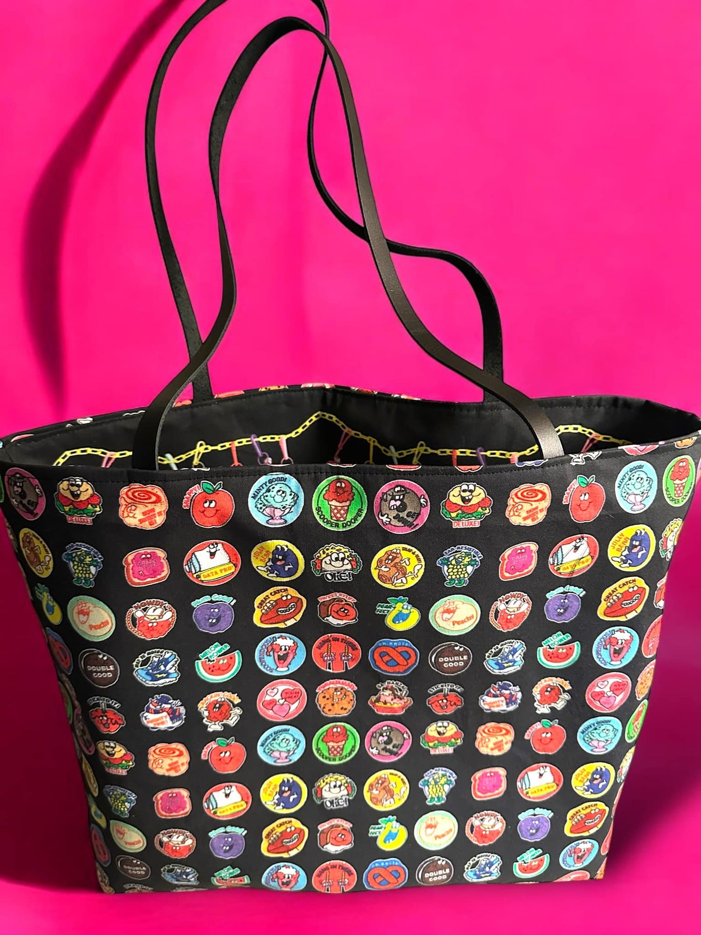 Retro Reversible Tote Bag – 80s Nostalgia!