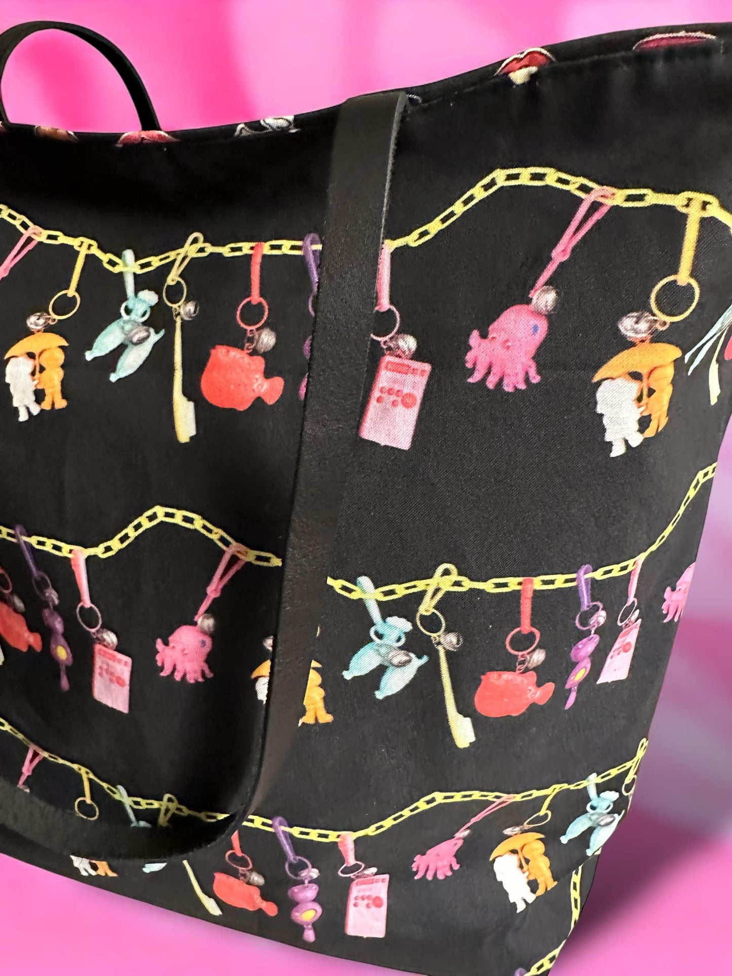 Retro Reversible Tote Bag – 80s Nostalgia!