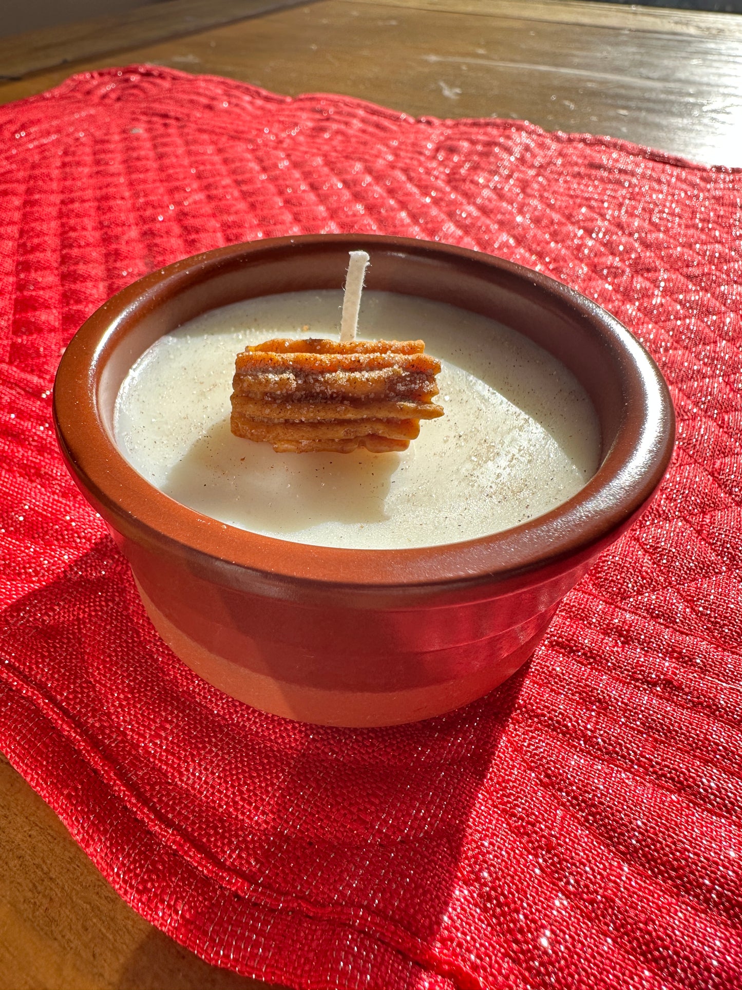 Small 4oz Churro Candle