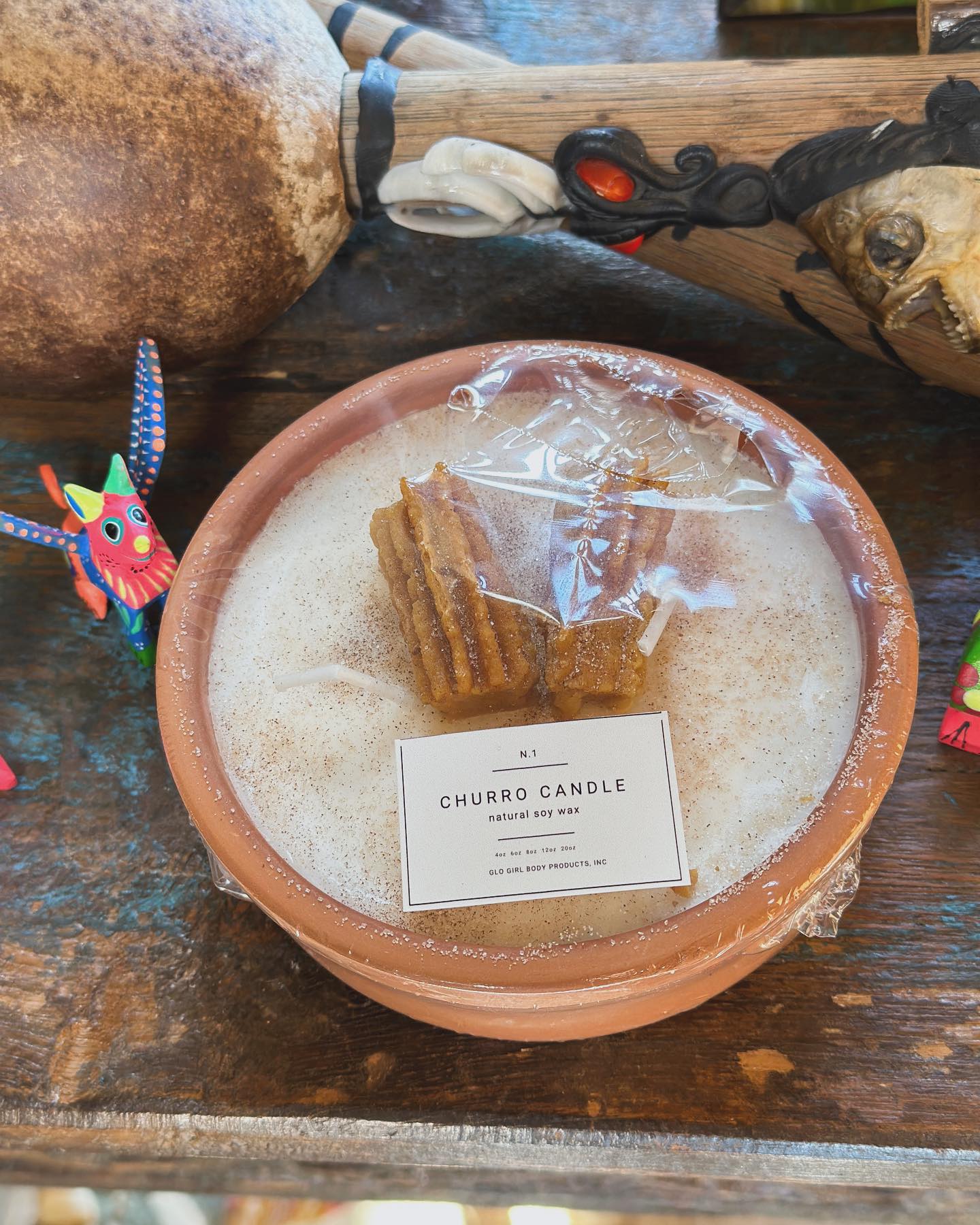 Churro Candle 8-10oz