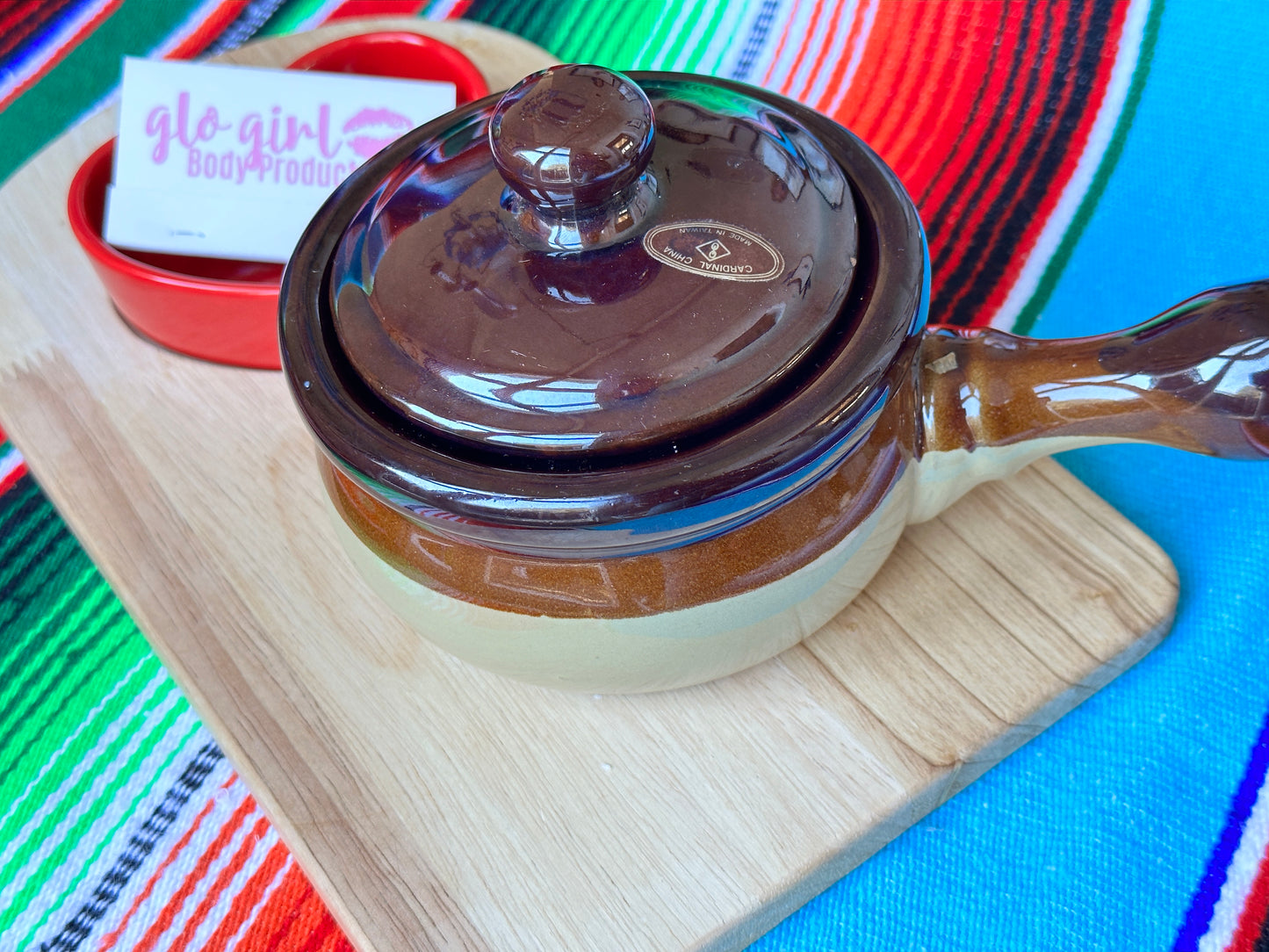 Churro candle vessel - Large 20oz
