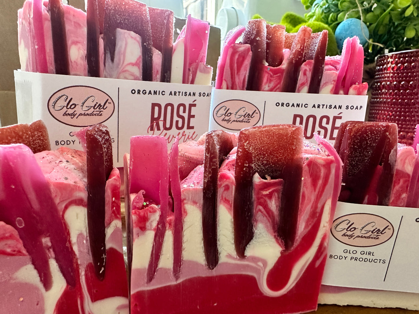 Rosé Reverie – Artisan Cold Process Soap Bar