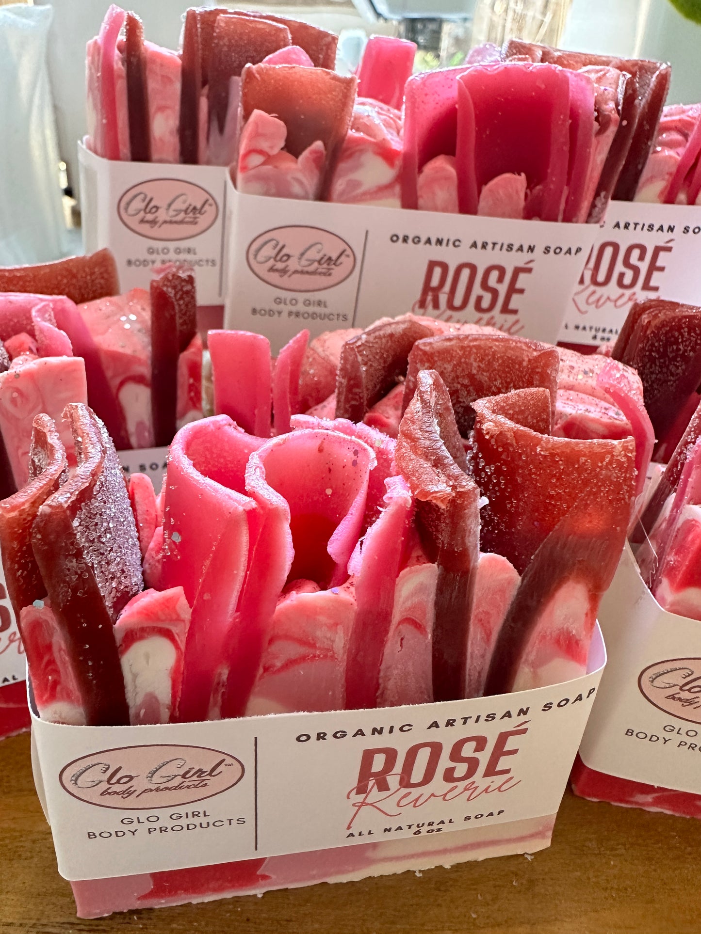 Rosé Reverie – Artisan Cold Process Soap Bar