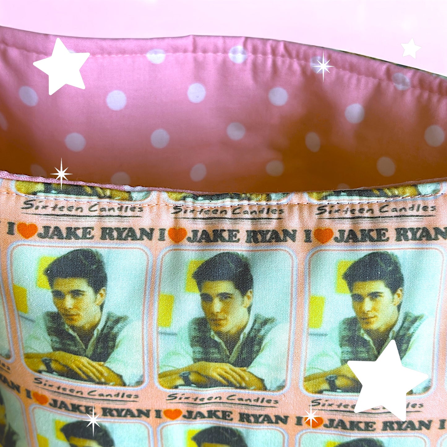 Handmade Reversible Tote – Jake Ryan, Be Still Our Hearts