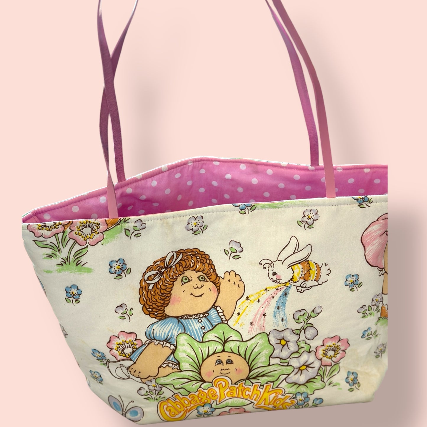 Patchwork Cutie – Handmade Reversible Tote