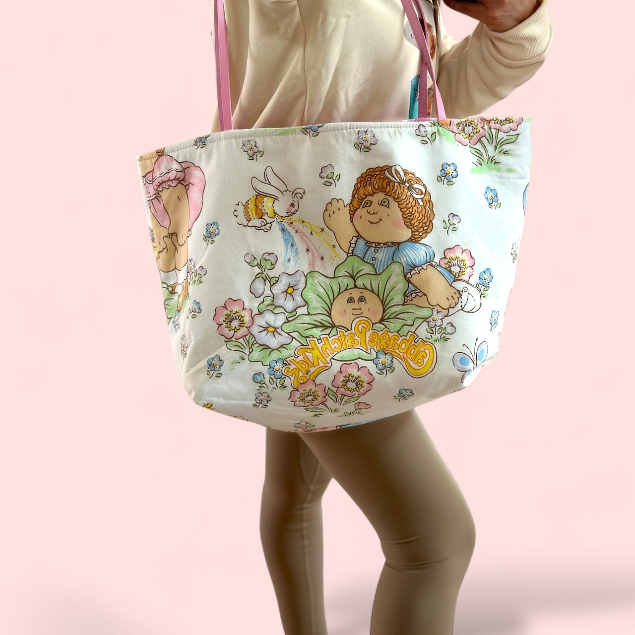 Patchwork Cutie – Handmade Reversible Tote