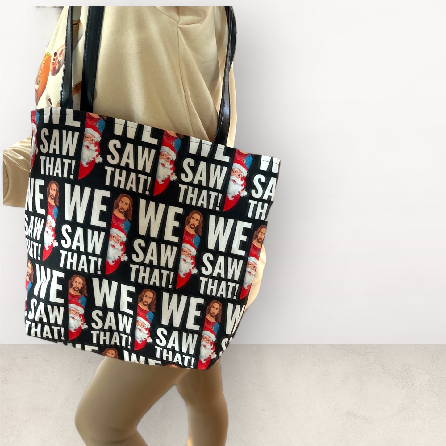 We Saw That β Handmade Reversible Tote