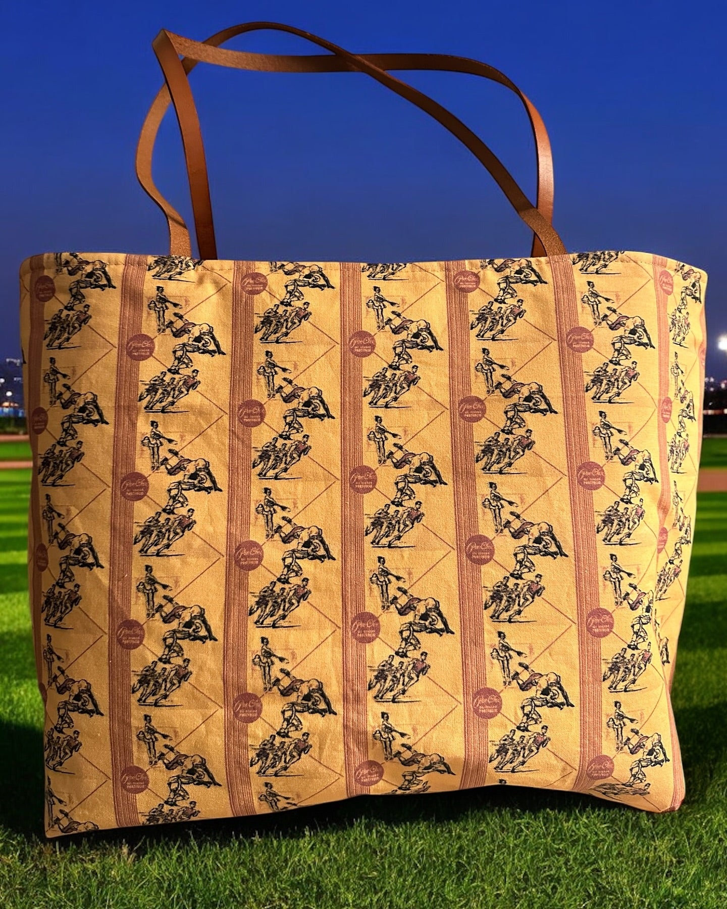 Pee-Chee Inspired Shoulder Tote Bag (Reversible)