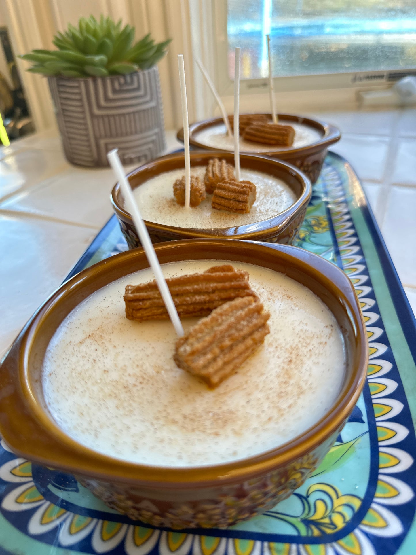 Churro - Medium Soy Wax Candle