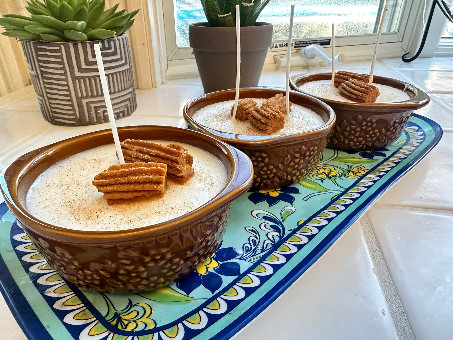 Churro - Medium Soy Wax Candle