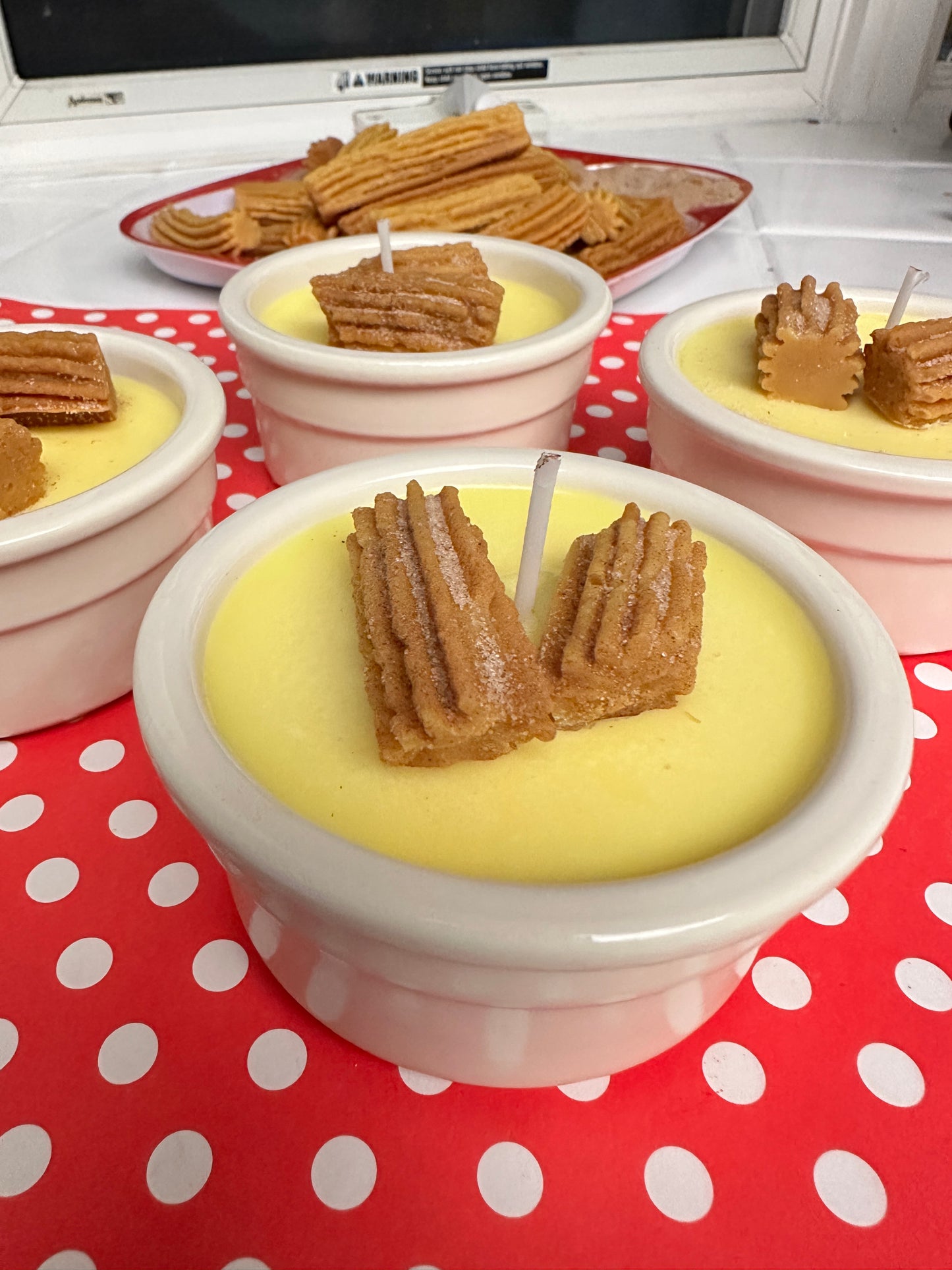 Dole Whip Churro Soy Candle