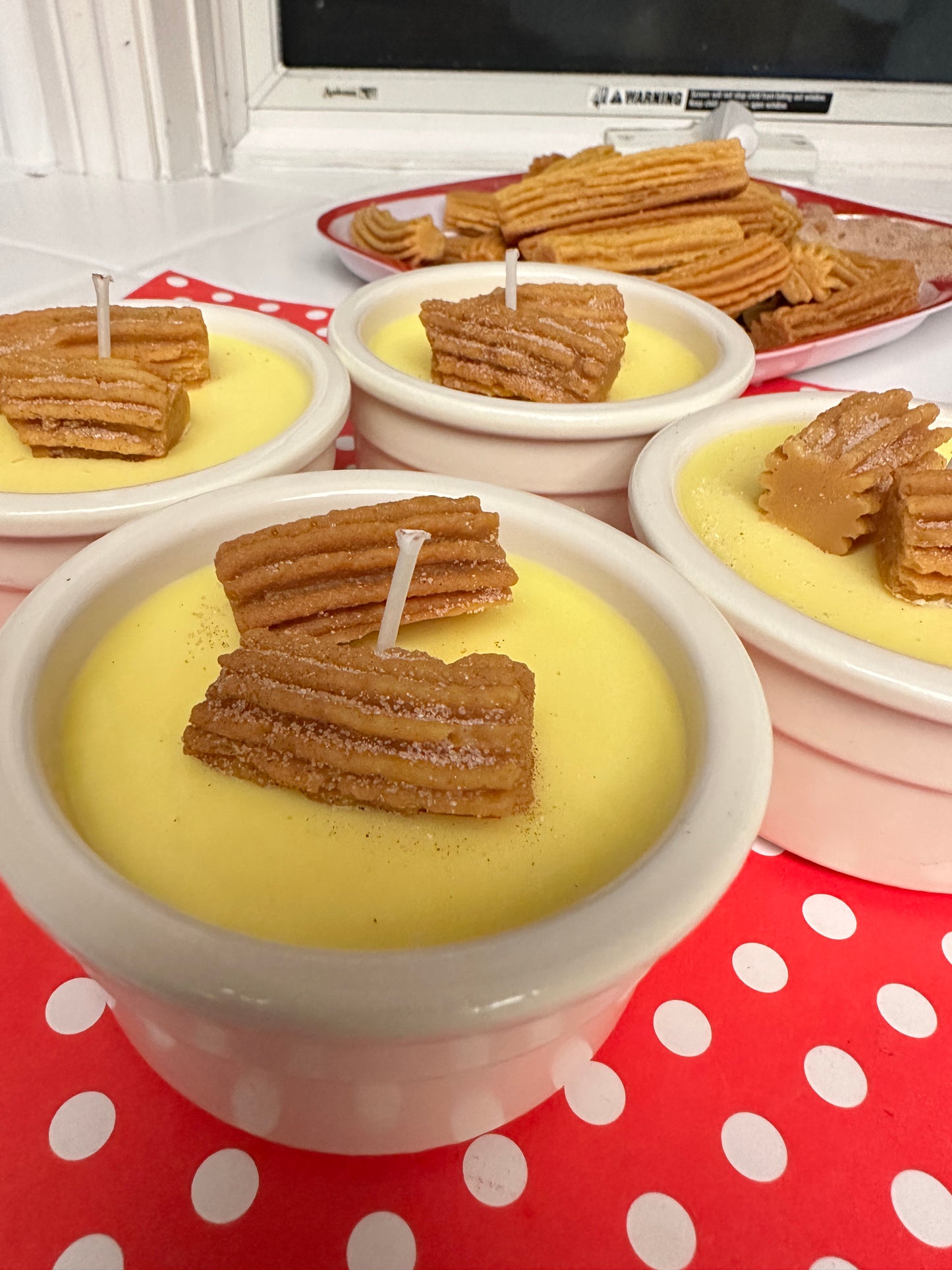 Dole Whip Churro Soy Candle