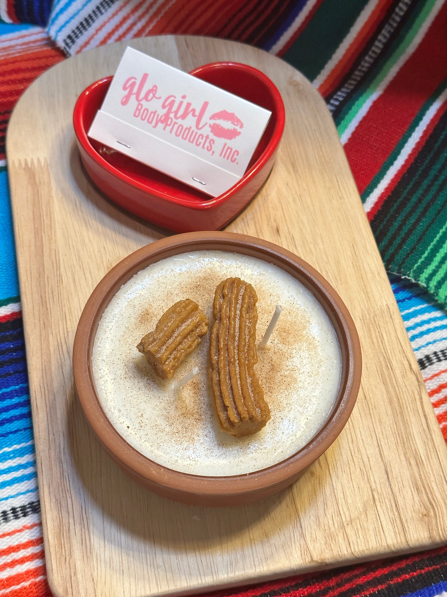 Medium Churro Candle