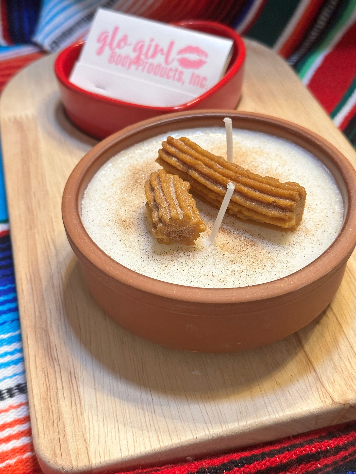 Medium Churro Candle