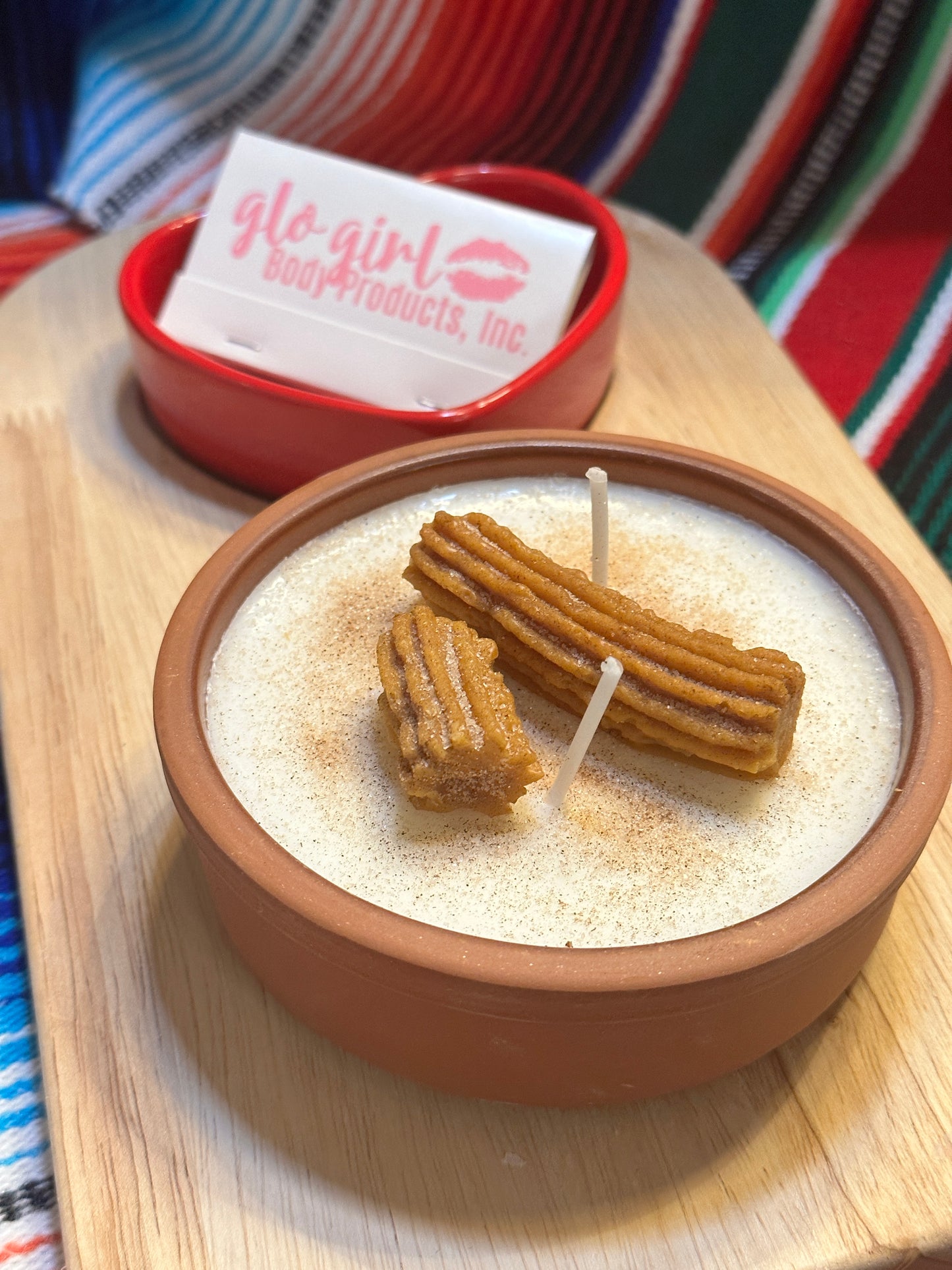 Medium Churro Candle