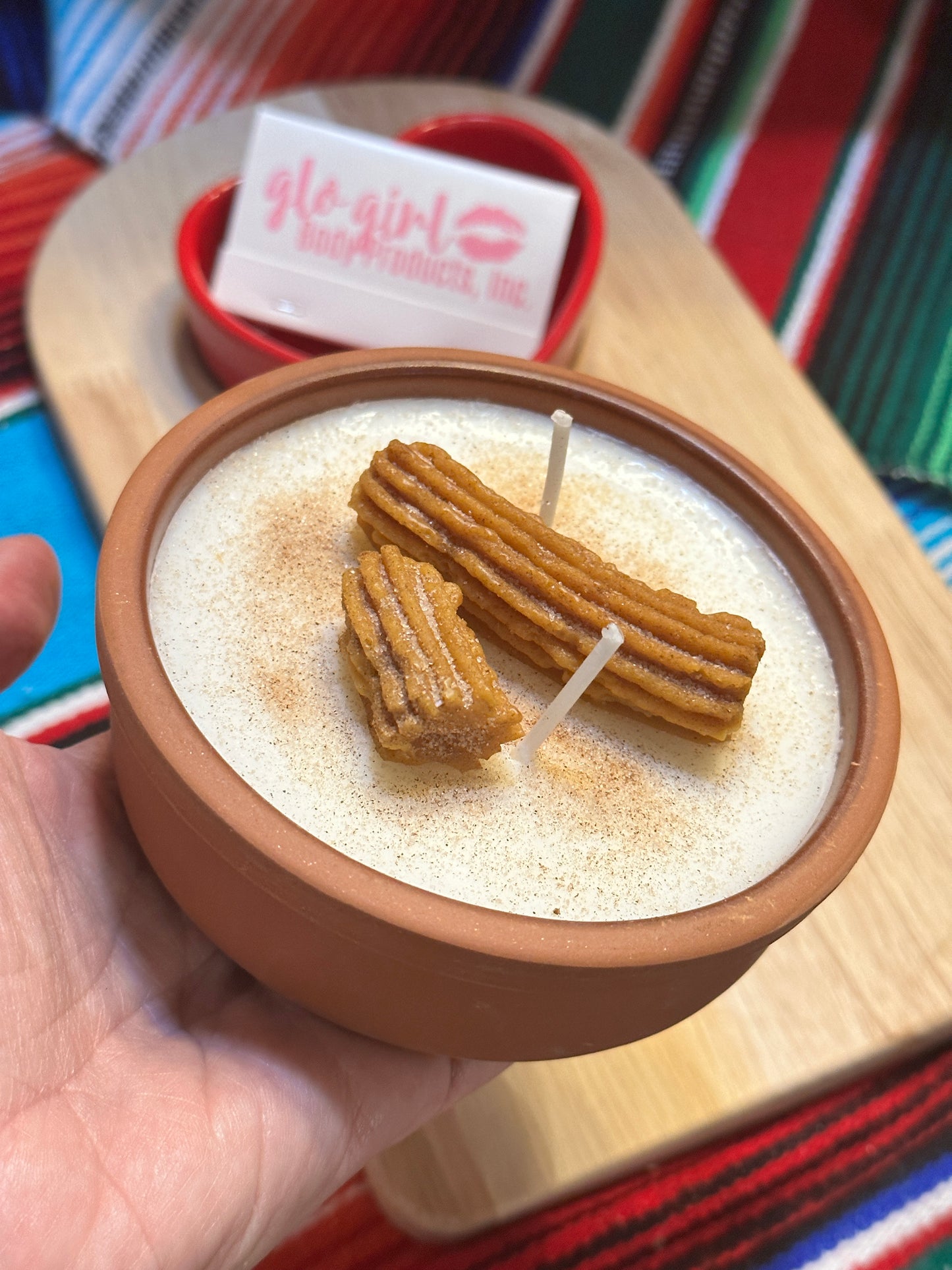 Medium Churro Candle
