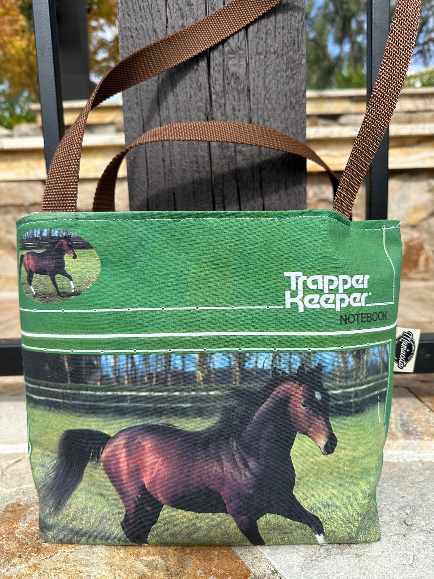 Trapper Keeper Inspired “Horse Edition” Reversible Tote