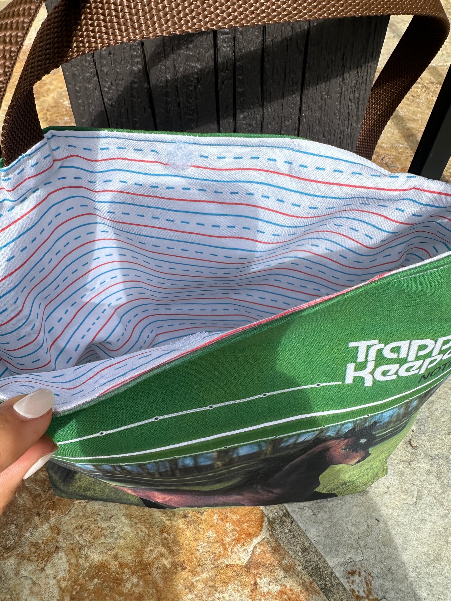 Trapper Keeper Inspired “Horse Edition” Reversible Tote