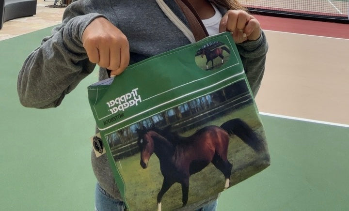 Trapper Keeper Inspired “Horse Edition” Reversible Tote