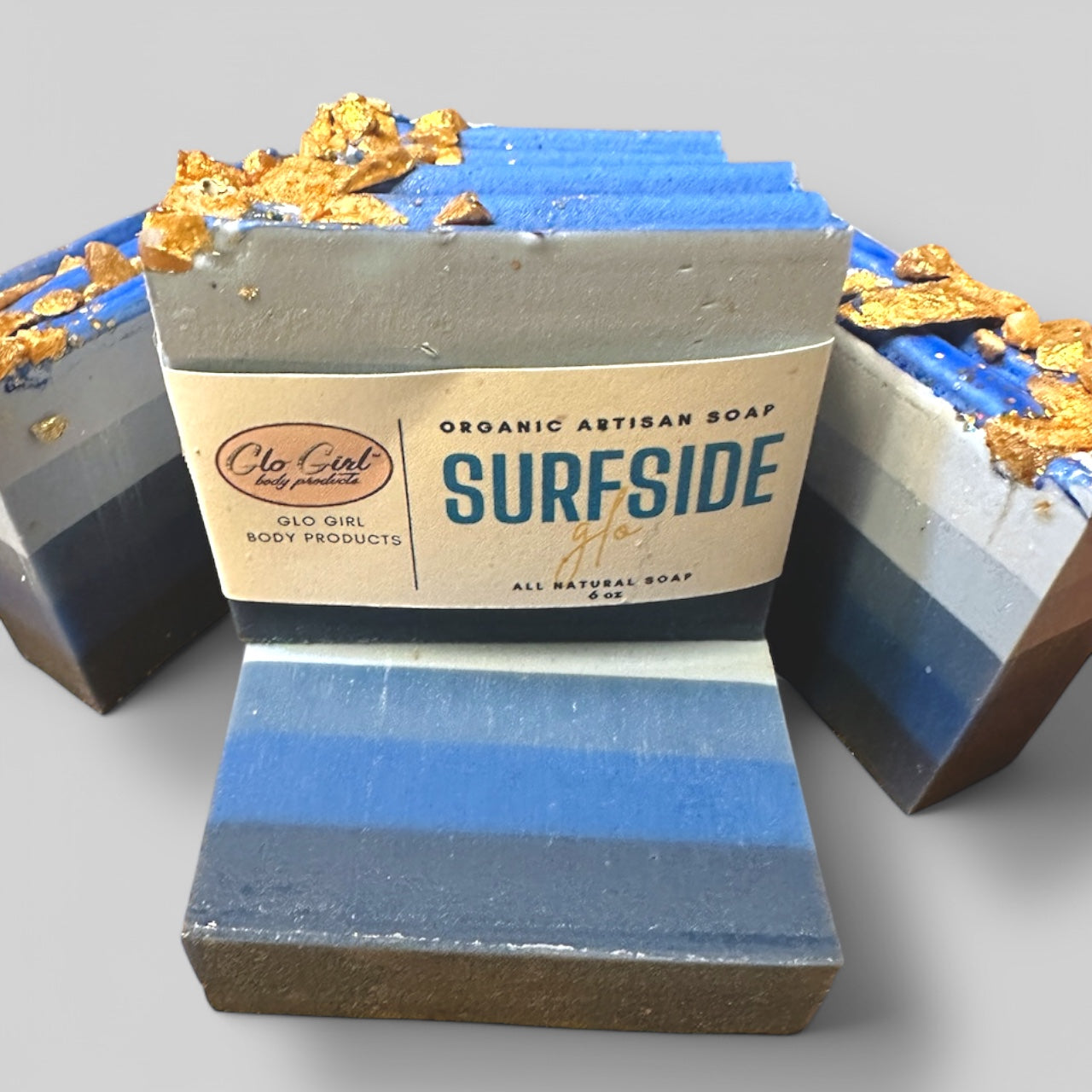 Surfside Glo - Cold Processed Soap Bar